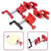 1/2" 3/4" Heavy Duty Pipe Clamp Wood Gluing Pipe Clamp Set Woodworking Board Conntacting Fixture Carpenter Hand Tool