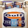 Gulf Team Logo Bedding 1 Duvet Cover 2 Pillowcase Without Core Christmas Birthday Gift Bedding Set Duvet Cover And Pillowcase