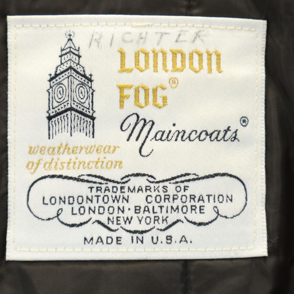 LONDON FOG 70s 80s Made In USA Vintage Long Coat 10PET Beige Liner Women Used