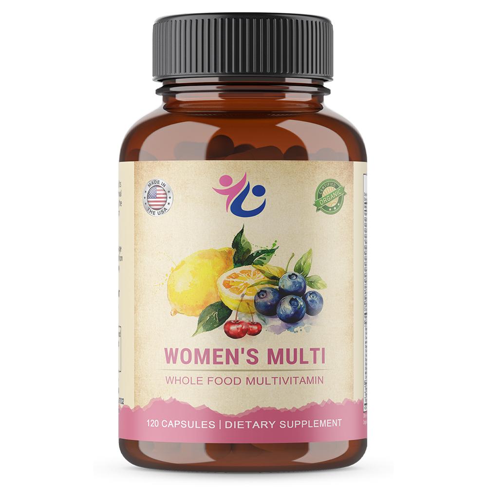 Women S Multi Whole Food Multivitamin, With Organic Black Cohosh, 120 Capsules Per Bottle 120 Capsules