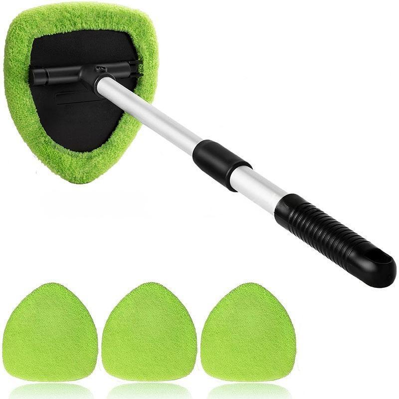 Telescopic Car Windshield Cleaning and Defogging Brush Set