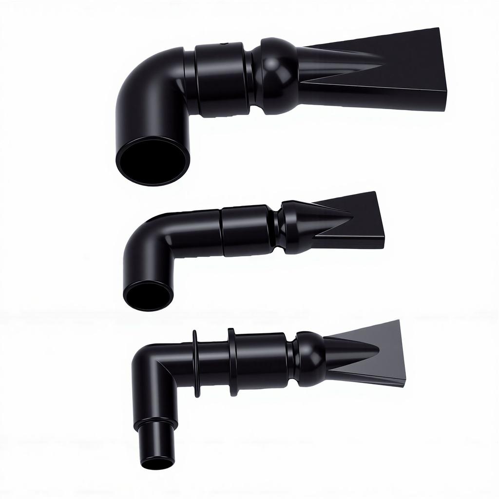 3PCS Fish Tank Water Outlet Nozzle Rotatable Plastic Aquarium Pump Duckbill Nozzle Water Outlet Pipe Fitting 10 15 23mm