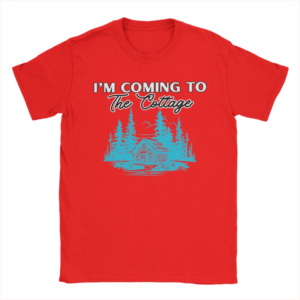 Heated Rivalry I Ilya Rozanov Iam Coming to the Cottage Leisure Cotton Tees Short Sleeve T Shirt Crew Neck Tops Gift Idea