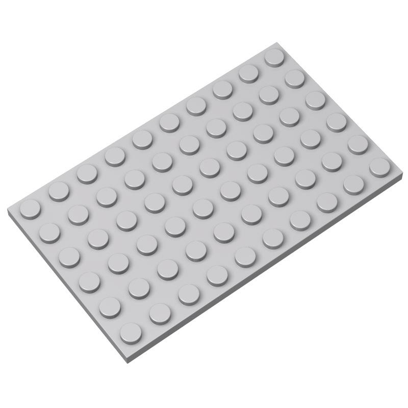 10PCS PLATE 6x10 Dots Compatible with 3033 Baseplate Self-Locking Bricks Building Blocks Toys Accessories