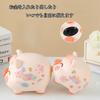 BDHD Pig Piggy Bank Cute Pig Shaped Piggy Bank Large Capacity Coin Bill Compatible with Bottom Hole Interior Ornament Stylish Goods Good Luck Item