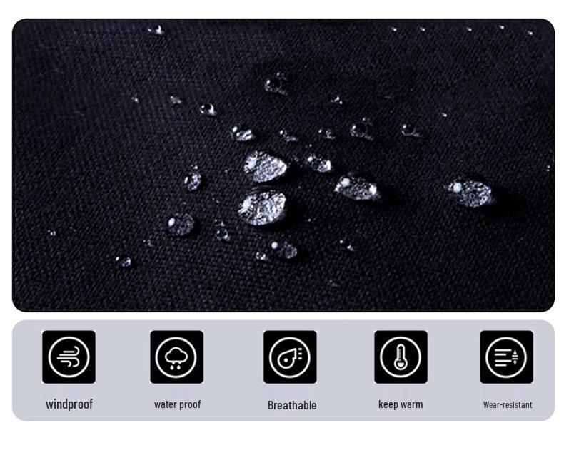 Waterproof Outdoor Ski Pants with Detachable Strap for Winter and Mountaineering