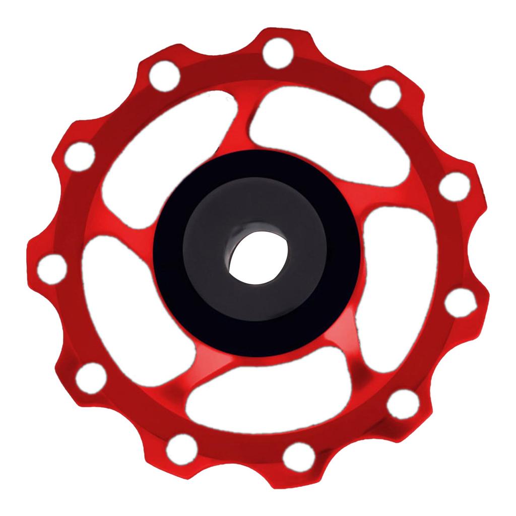 Mountain Bikes Derailleur Pulley Metal Precise Shifting Reduce Wear Derailleur Pulley Wheel for Mountain Bikes