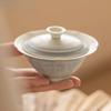70ml Kiln Fambe Glaze Handmade Cover Bowl Chinese Style High-end Hat Gaiwan Ancient Tea Tureen Tea Maker Tea Items Decoration