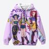 Y2K KPop Demon Hunters Hoodies Teenage Girls Boys Rumi KPop Demon Hunters Hoody Autumn Casual Long Sleeve Children's Clothing