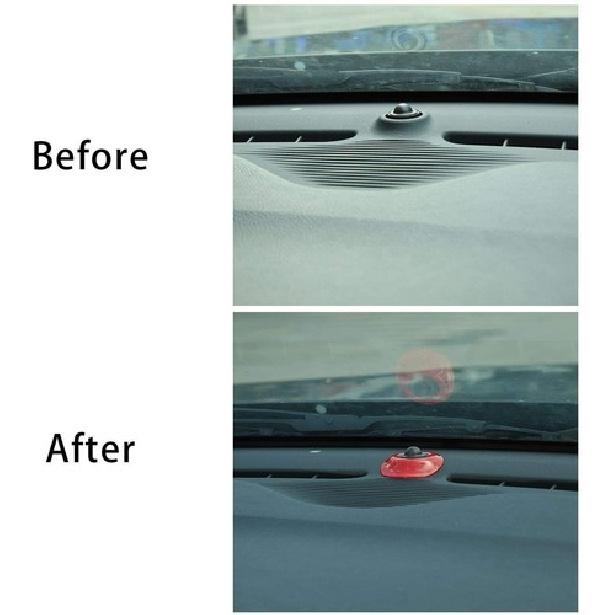 Automatic Headlight Sensor Trim Cover for Dodge Challenger 2015-22 Red Interior