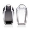 KAKTUS Soft Rubber TPU Car Key Cover for BMW 7 Series LCD Key