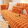 Winter Couch Seat Covers for Sofas Funda Sofa  Lugares Fundas Sofas Plazas Plush L Shape Sofa Cover Home Chair Mat Blue Towel