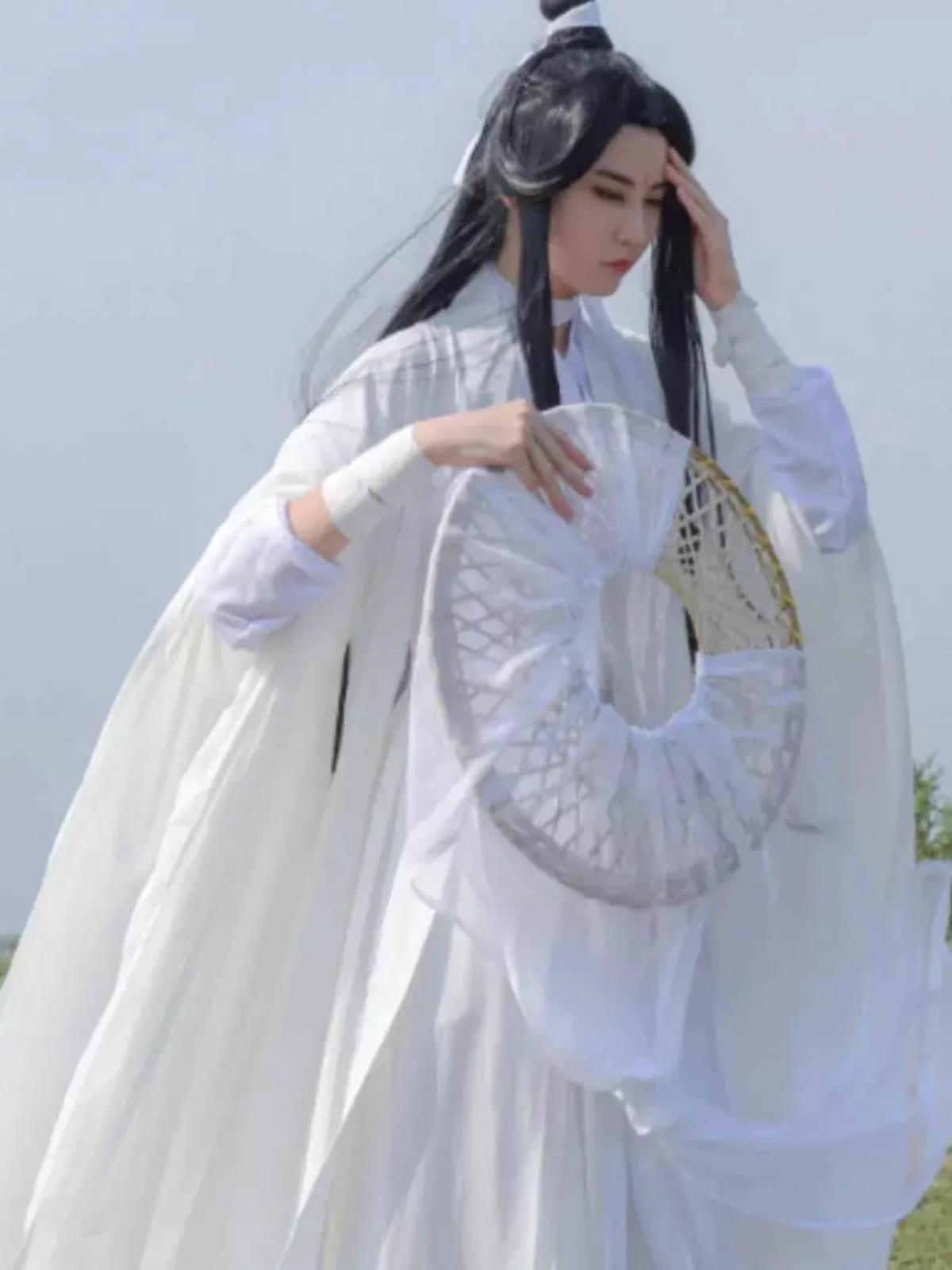 Xie Lian pilns kostīmu komplekts: Parūka