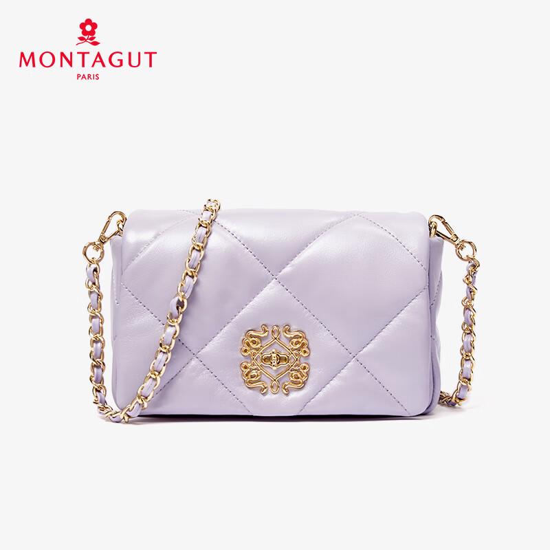 Montagut Quilted Sheepskin Small Crossbody Bag