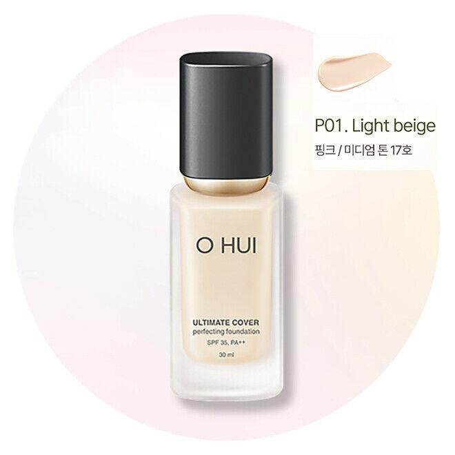 O HUI Ultimate Cover Perfecting Foundation SPF 35/PA++30ml  P01 Jasny Beż AUTORYZOWANY SKLEP