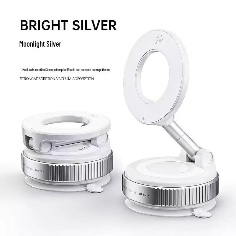 

Rotating Magnetic Car Phone Holder with Suction Cup for Navigation
