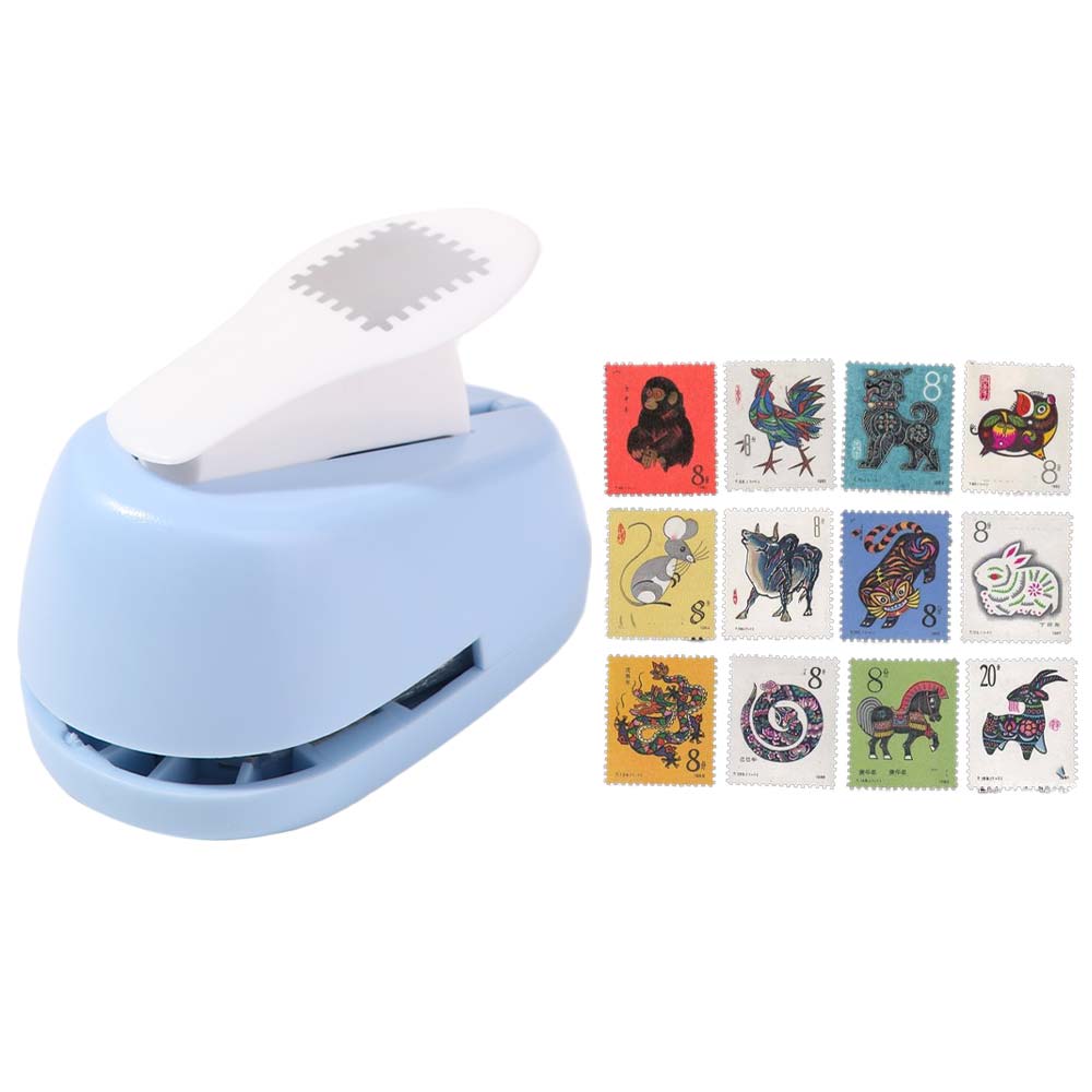 Stamp Shape Stamp Border Punch Hole Puncher Toothed Puncher Embosser Embossing Machine  for Card