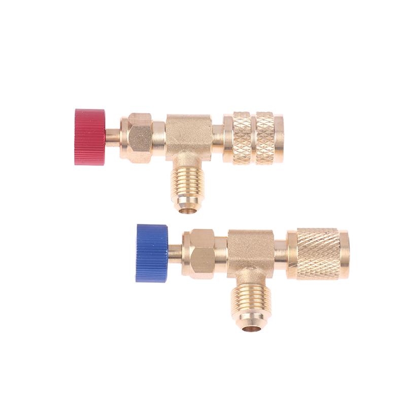 Instrument de detectare R22 Accesorii bricolaj Aer condiționat Plus Supapă de lichid de siguranță R410 R22 Comutator de întreținere a vidului de agent frigorific