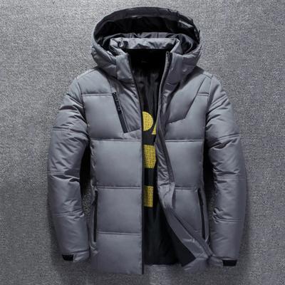 Winter Down Coat Extra Thick Highly Warm Padded Casual Male Jacket for Outdoor
