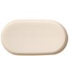 Plastic Oval Serving Tray Kitchen Fruit Dessert Tray Multifunction Food Plate Organizer Desktop Cosmetic Jewelry Tray