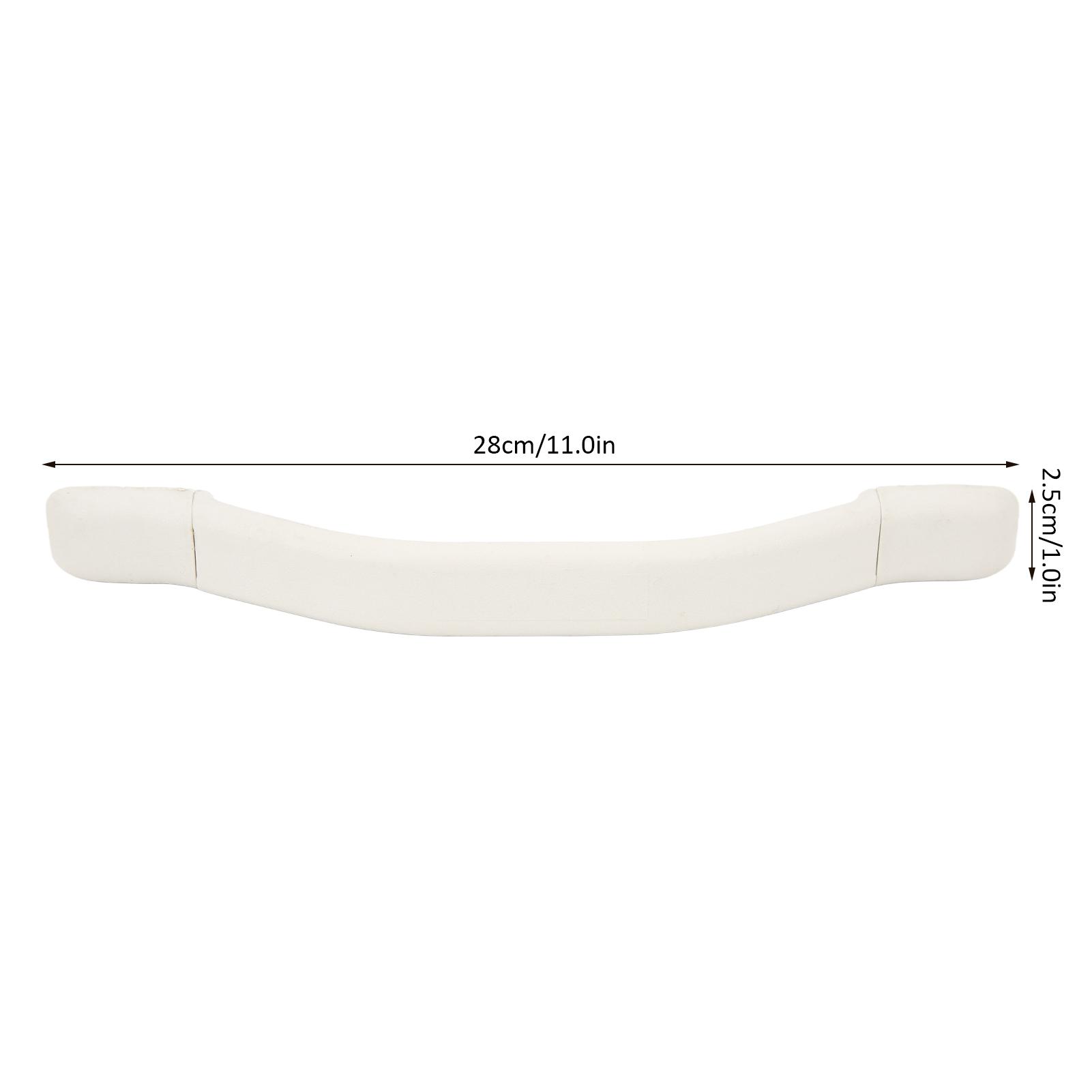 

280 мм 11 дюймов дверная ручка безопасности входной поручень противоскользящий для лодки морской автомобиль автофургон белый