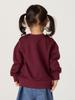 Ships Colors TeddyBear Sweatshirt, Sizes 80-130cm, 232050016, Wine, 110cm
