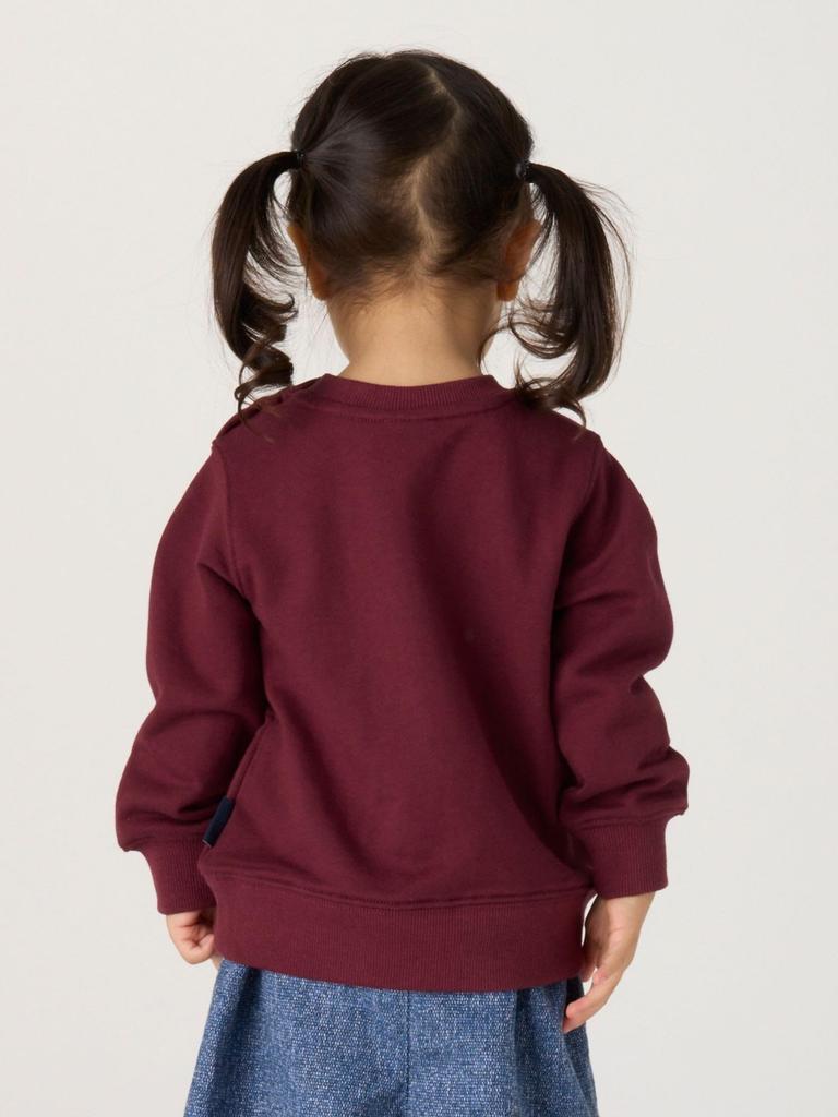 Ships Colors TeddyBear Sweatshirt, Sizes 80-130cm, 232050016, Wine, 110cm