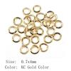 Father's Day Jewelry Materials Split Rings 5 Colors 9 Sizes Accessories Parts Women's Clothing Accessories For Women