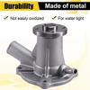 Water Pump Replacement Parts- New Model 15752-73030 15752-73032 15752-73033 For Kubota D750 D850 D950 V1100 V1200 V1205 Engines