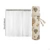 22x Knitting Pins Set 11 Pairs for Handmade DIY Carpet Hat Elephant