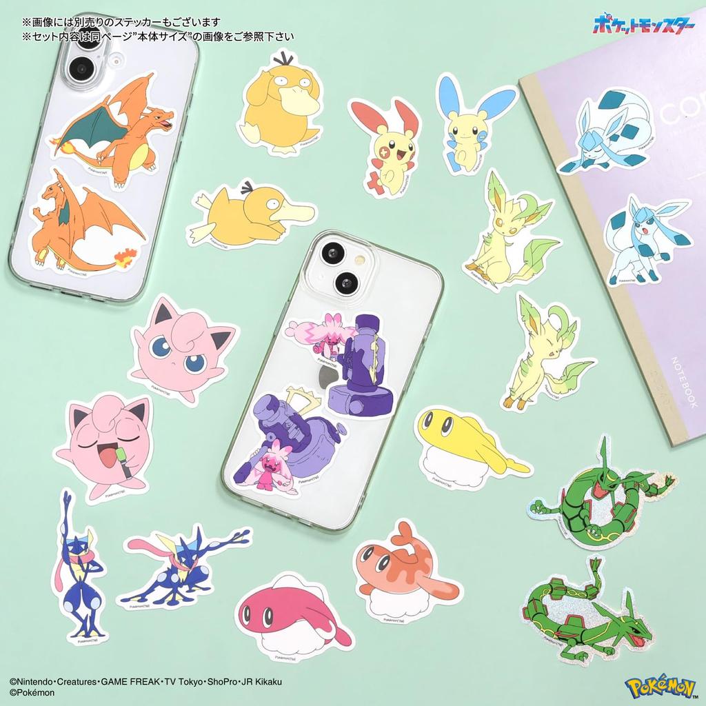 Gourmandies Pokemon Mobile Sticker Plusle Minun & POKE-950D