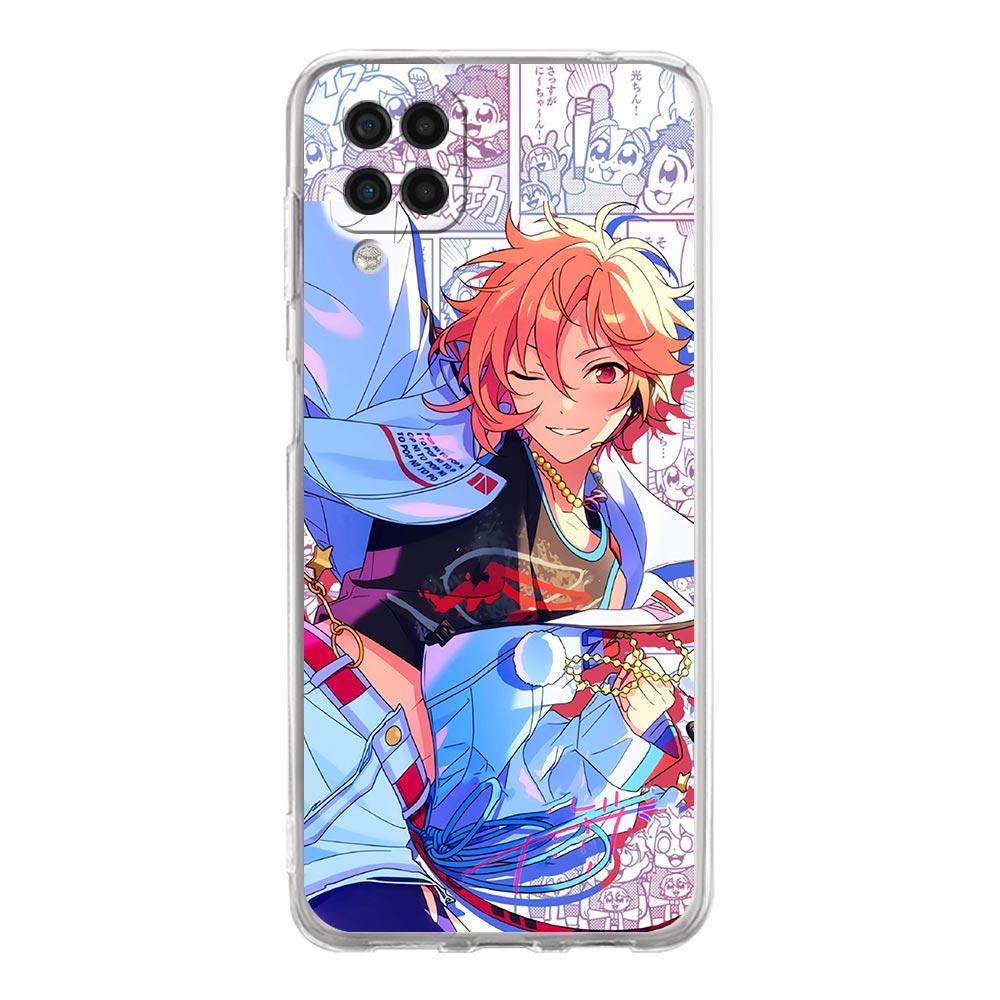 Cartoon Ensemble Stars Phone Case For Samsung A13 A33 A73 A53 A23 A51 A71 A21S A12 A11 A31 A41 A03S A22 A52 A32 5G Clear Cover