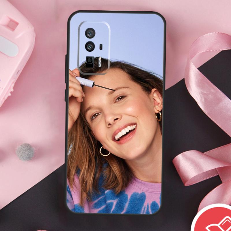 Millie Bobby Brown Case For Xiaomi 11T 12T 13T 14T Pro Mi 15 13 14 Ultra POCO X7 Pro X3 X5 X6 F5 F6 F7 Cover