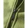 Men S Fleece Lined Zip Up Stand Collar Sweatshirt