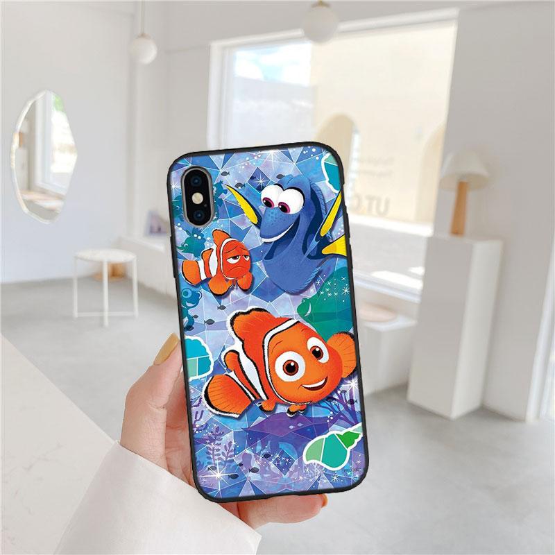 CJ52 Finding Nemo Soft Shell Phone Case for iPhone SE X XS XR 11 16E 17 Pro Max Air 8 7 6 6s Plus