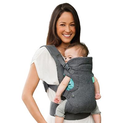 Infantino Infantino Marsupio per Bambino Giapponese Philip Advance Baby Nero Bambini 3 Mesi e Bambino [Prodotto Ufficiale] Marsupio 4-in-1, [Per Su, Marsupio,
