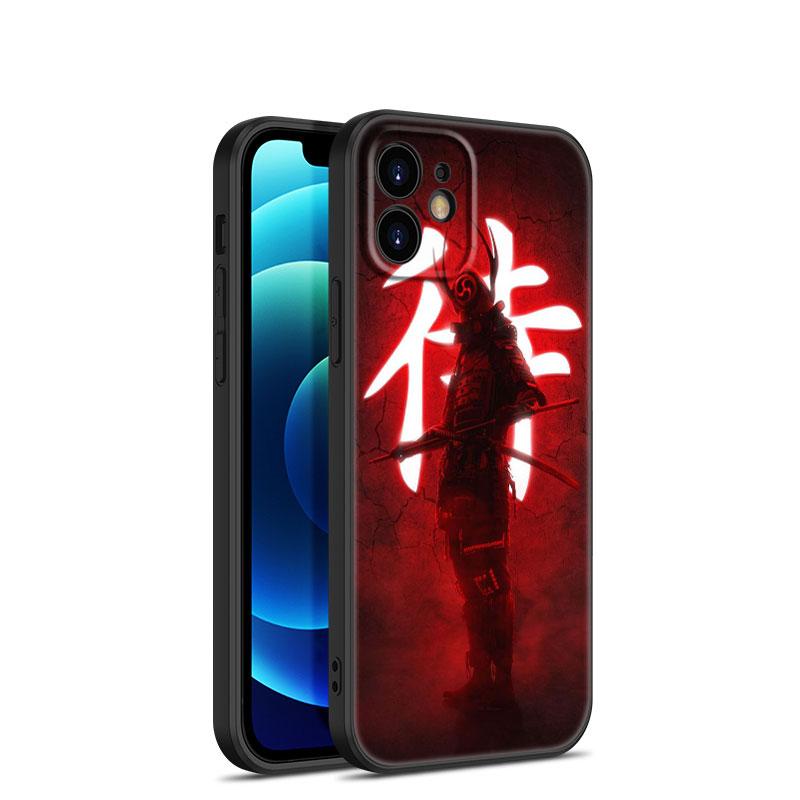 Samurai Japan Art Phone Case For iPhone Samsung Galaxy Redmi Xiaomi Oppo OnePlus Note S A 7 8 9 10 11 12 13 14 20 21 22 23 53 54 Pro Max Plus Ultra