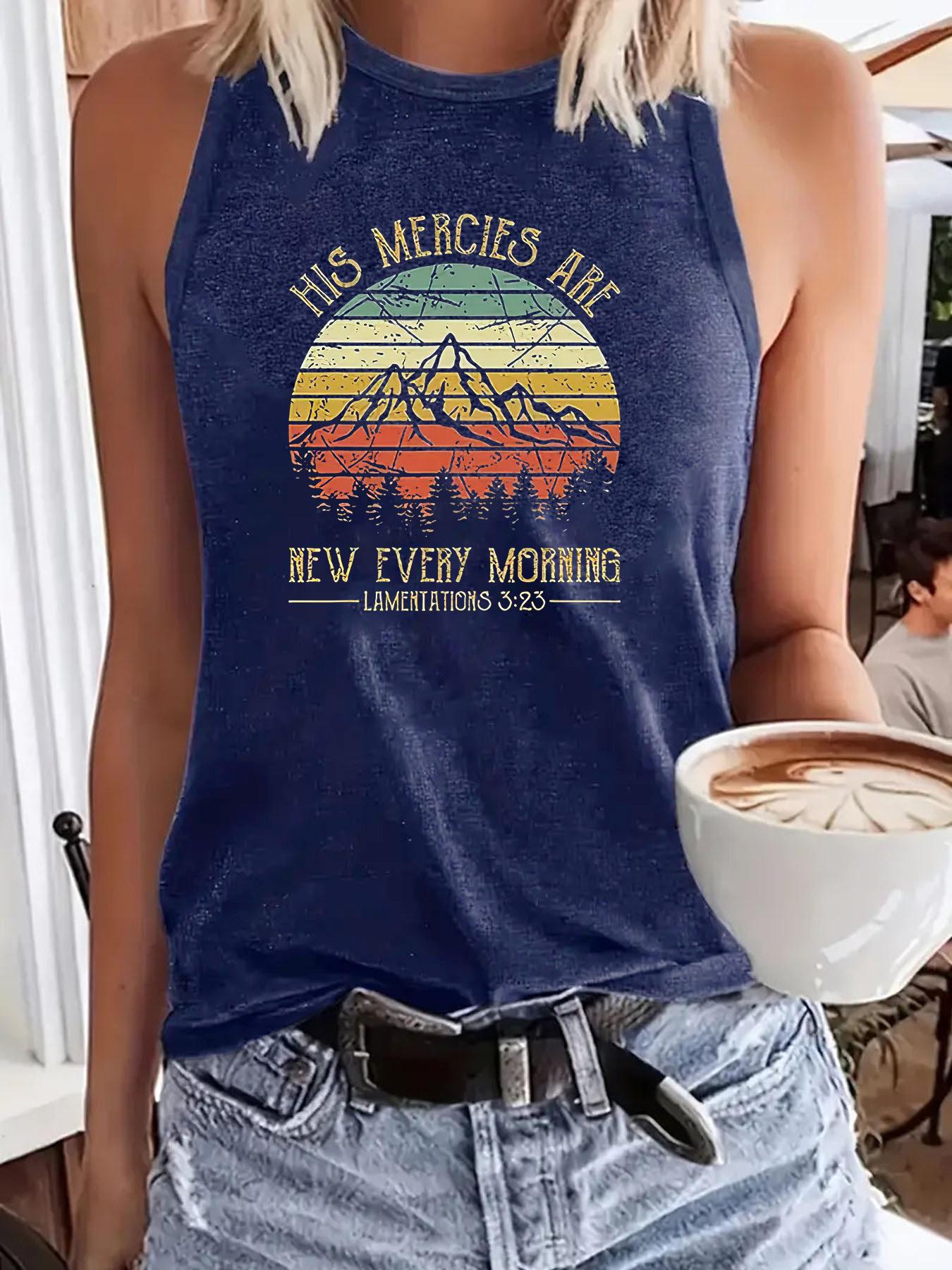 

IS MERCIES Женская универсальная удобная майка XL темно-синий