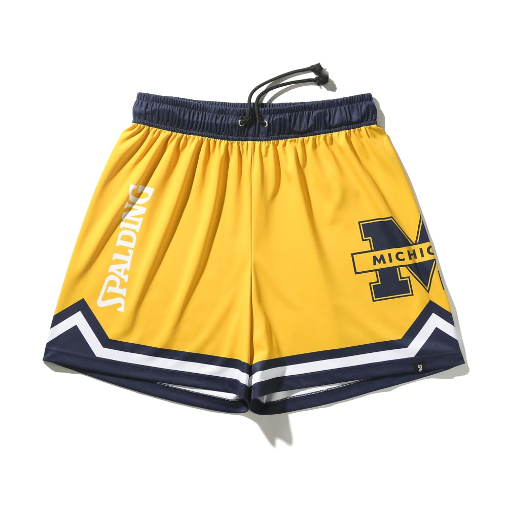 

Spalding Michigan Line Jersey Shorts, Yellow, Size M (SMP25023M)