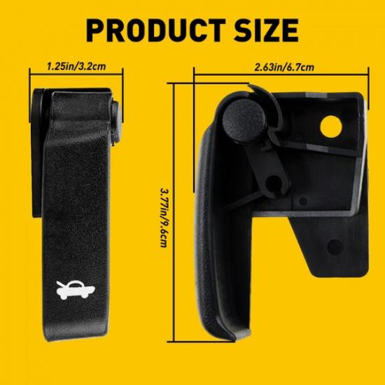 Hood Pull Release Fit Handle Chevy Silverado Sierra GMC Truck 1999-2006