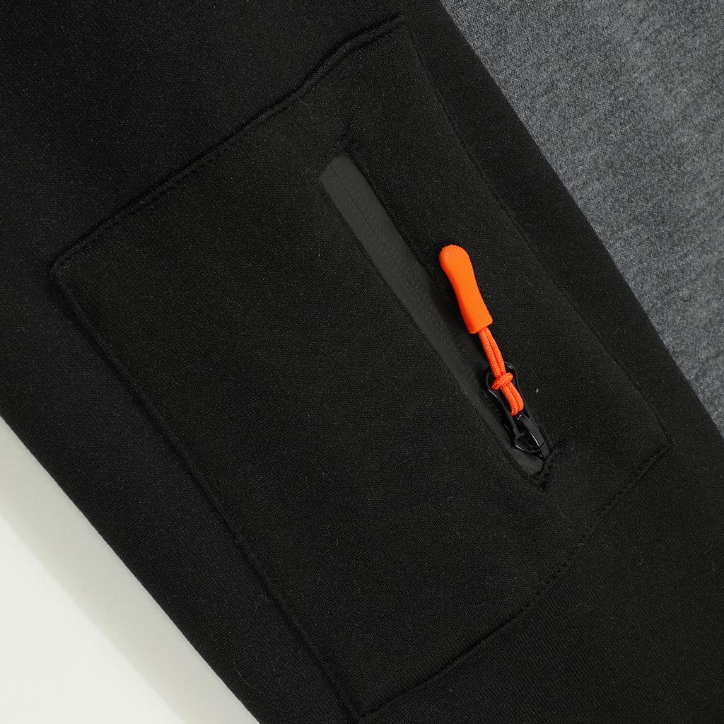 2025 Podzim/Zima Nová Pánská Ležérní Mikina s Výšivkou Zvířat, Více Zipy, Kapsa na Rukávu, Velká Mikina, Outdoorová Sportovní Mikina