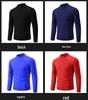 Men's Retro Half-High Neck Slim-Fit Knit Sweater - Versatile Base or Outer Layer, Casual and Lightweight