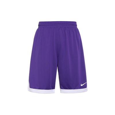 Printed Logo Breathable Straight-Leg Shorts Men Bottoms Purple CQ4365-546