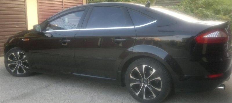Ford MONDEO mk4 HB Hatchback CHROME WINDOW MOLDINGS