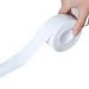 Linlyda White Caulking Sealing Tape for Bathroom Kitchen Self Adhesive PVC Waterproof Strip Toilet Base Sink Edge Guard Shower Tank 3.8cm X 3.2m