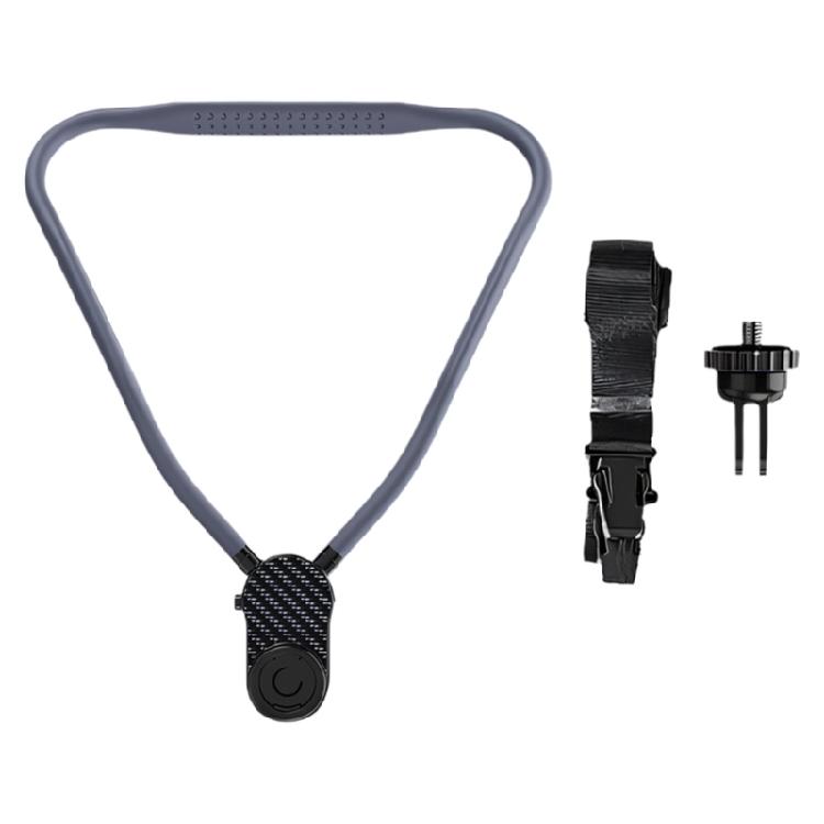 Portable AntiVibration Camera POV Neck Mount With MultiAngle Adjustment For Action Camera And Mobile Phones Holder
