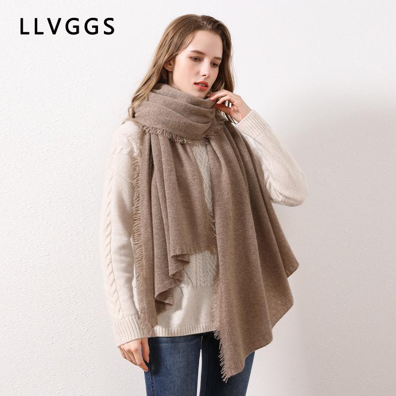 

100% pure cashmere scarf women s winter girls new solid color scarf birthday gift pure cashmere 180cm білий