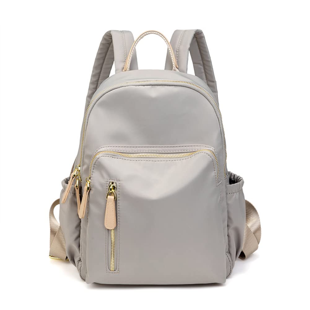 

Backpack for for large for easy to apricot gray [Semo1mus] women, stylish, adults, lightweight, anti-theft, waterproof, capacity, rucksack, commuting,