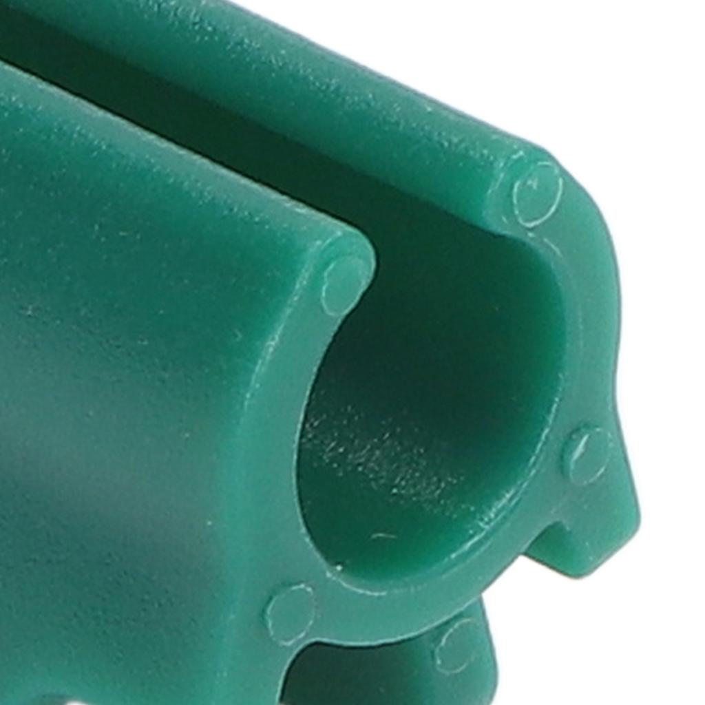 24pcs Greenhouse Clamps Single Head Row Cover Netting Tunnel Hoop Clips Insect Proof Shed Film Shading Net Rod Clips