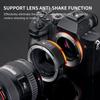 CONCEPT Mount Adapter for Canon EF Mount Lenses to Sony E Mount NEX Lens Conversion Electronic Mount Adapter with AF Adjustable and Image